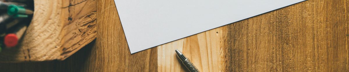 Paper, a pan, planner.